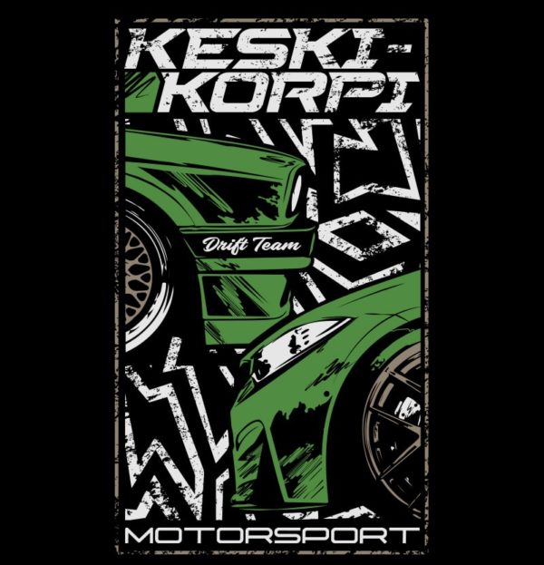 Keski-Korpi Motorsport t-paita #3 logo