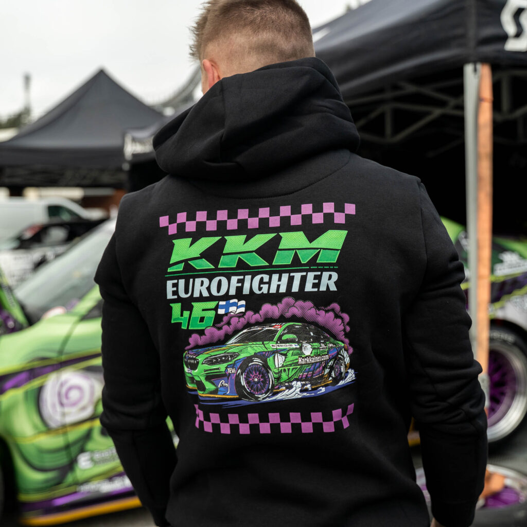 Huppari ''EUROFIGHTER'' Musta
